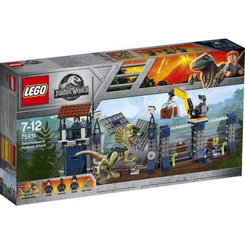 LEGO® Jurassic World 75931 Útok Dilophosaura na strážne stanovisko