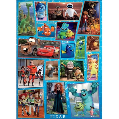 EDUCA Dřevěné Disney Pixar 100 dílků