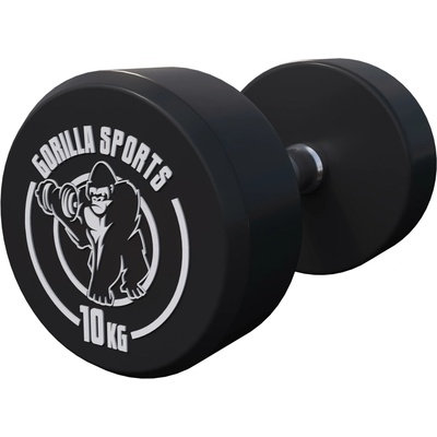 Gorilla Sports profesionální jednoručka 10 kg