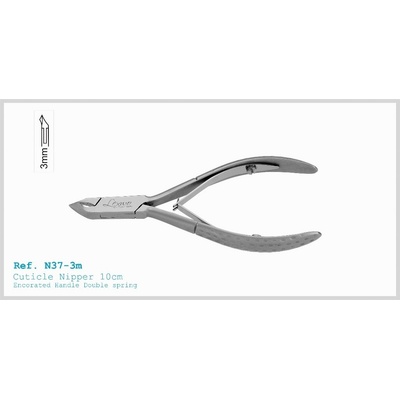 Lexwo kliešte na kožu 10 cm 3 mm typ 137-3