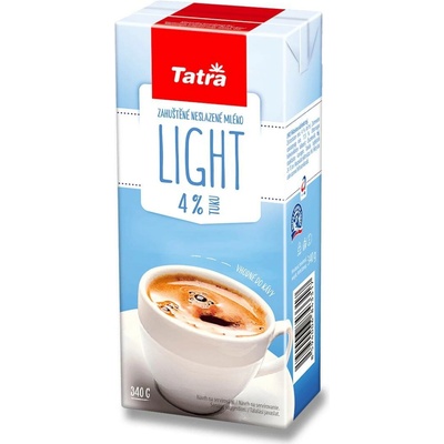 Tatra Light Kondenzované mléko 4% 340 g