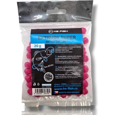 KS Fish extrudy super 20g ostrá slivka