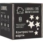 K-Toyz Образователна настолна игра Learning Cube: Контрастни карти - Детска (LC-047)