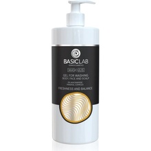BasicLab Dermocosmetics Masculis sprchový gél na tvár telo a vlasy 500 ml