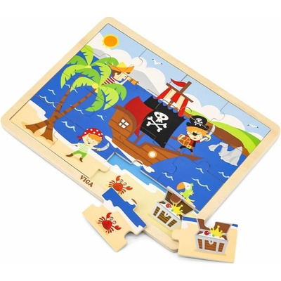 Babu puzzle piráti