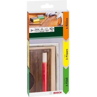 BOSCH 69X97X26 brúsne hubky 3 ks (2.609.256.F16)