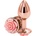 NS Novelties Rear Assets Rose Buttplug Small Pink