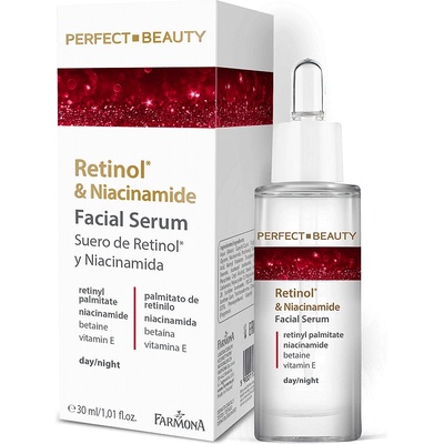 Farmona Natural Cosmetics Laboratory Серум за лице против бръчки Ретинол и Ниацинамид Farmona Perfect Beauty (FAFCPB975879)