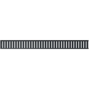 Alcadrain - Решетка за линейна душ-канална система 95 см, матово черна PURE-950BLACK (PURE-950BLACK)