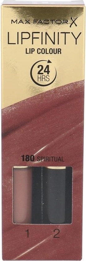 Lipfinity 180 Spiritual - Langzeit-Lippenfarbe Mit Feuchtigkeitsspendendem Decklack, Fabrikversiegelt