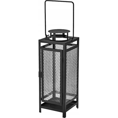 IKEA BERGGRAN Lucerna na sloupové svíčky antracit, 34 cm