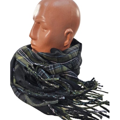 Pánská šála Reale X23 tmavě zelená
