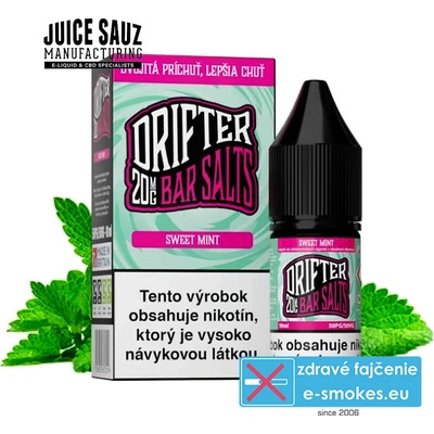 Juice Sauz Drifter Salt Sweet Mint 10 ml 20 mg