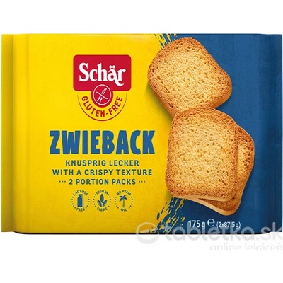 Schär Zwieback sucháre 165g