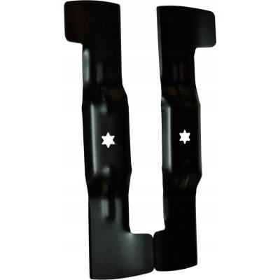 Nôž do kosačky 46,5 cm široký 7 cm 2 ks