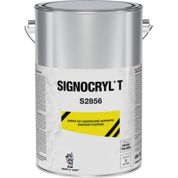 Signocryl S2856 barva na vodorovné dopravní značení vozovek, 0100 bílá, 4 l