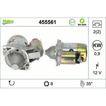 Startér VALEO 455561