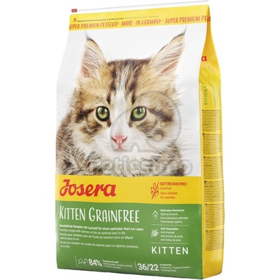 Josera Kitten Grainfree - суха беззърнена храна за котки 10 кг