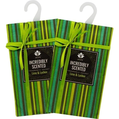 Arôme Vonné tyčinky 20 ks s dreveným stojanom Lime & Lychee