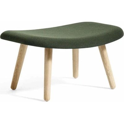 HAY Otoman AAL 03 lacquered solid oak, Steelcut 975