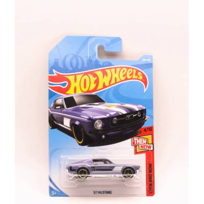 Mattel Hot Wheels '67 Ford Mustang Fialový