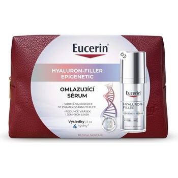 Eucerin Hyaluron-Filler Epigenetic подмладяващ серум козметична чантичка