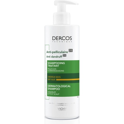 Šampón proti lupinám Vichy Dercos pre suché vlasy 390 ml
