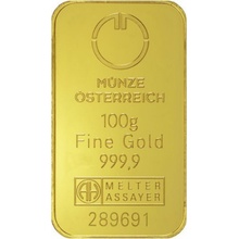 Münze Österreich zlatý slitek 50 g