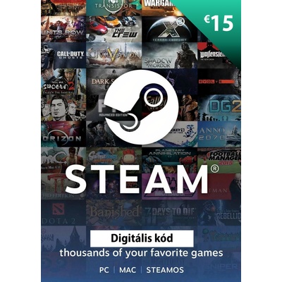 STEAM 15€ електронен лиценз