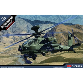 Academy Model Kit vrtulník 12537 British Army AH-64 Afghanistan 36-12537 1:72