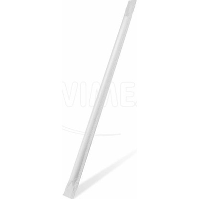 Wimex Slamka papierová biela JUMBO 8mm x 25cm jednotlivo balená