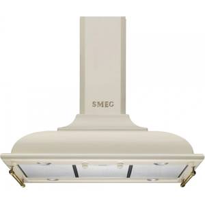 Smeg Аспиратор SMEG KCI19POE, Серия Cortina, 90 см, за монтаж на таван, Крем (KCI19POE)