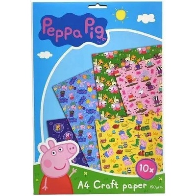 Peppa pig - výtvarný papír - 2784362