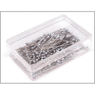 Špendlíky s kovovou hlavičkou 25 mm - 180 ks – Zboží Dáma