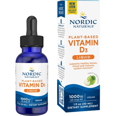 Nordic Naturals Vitamin D3 vegan 1000 i. E. liquid - 30 мл