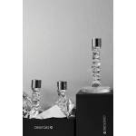 Orrefors Декоративен свещник Carat 24, 2 cm (2 броя) (6590162)
