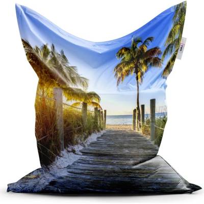 Sablio Sedací vak Cestička na pláž 200x140 cm