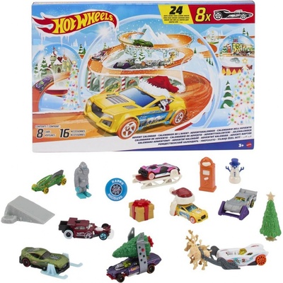 Mattel Adventní kalendář Hot Wheels 2024