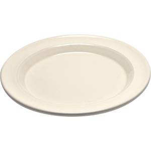 Emile henry (Франция) Керамична чиния EMILE HENRY SALAD and DESSERT PLATE десертна - цвят екрю (EH 8870-02)