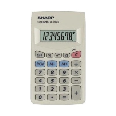 PLATINET SHARP CALCULATOR HANDHELD BOX EL233S