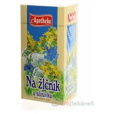 Apotheke Bylinný čaj žlučník a slinivka 20 x 1,5 g