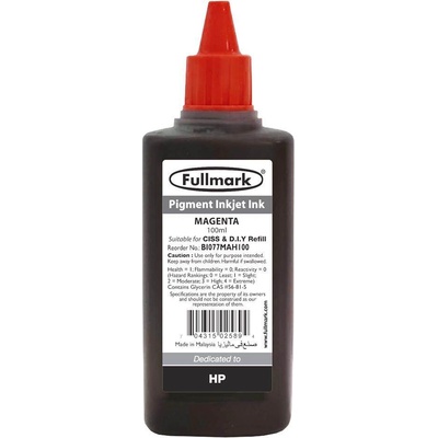 Compatible Универсално пигментно мастило за мастилени касети - 100 мл - магента