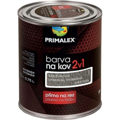 Primalex Syntetická kladívková barva na kov 2v1 0,75 l Mosazná