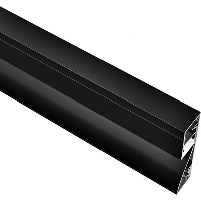 Алуминиев профил за LED лента Mona | 15x60мм | Черен | Цена 60, 60€ (118, 52 лв) (LW-BUT-T6016)