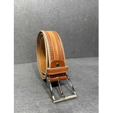 Max Original Leather pánsky kožený opasok 4 Cognac
