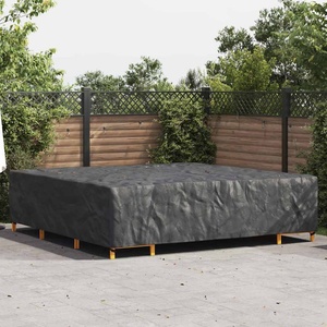vidaXL Покривало за мебели Едноцветен Черно 300 x 300 x 70 cm 420D (4105859)