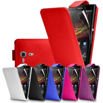 Image 1 of Sony Xperia SP Flip Калъф + Скрийн Протектор