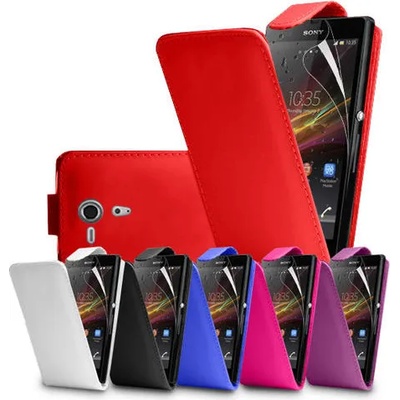 Sony Xperia SP Flip Калъф + Скрийн Протектор