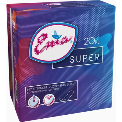Ema Super inkontinenčné vložky 20 ks