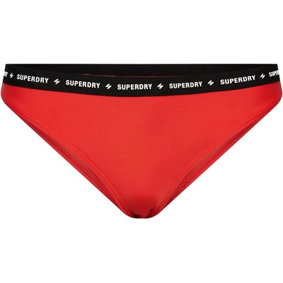 Superdry Code Micro Elastic bikini bottom - Red (Sunset Red)